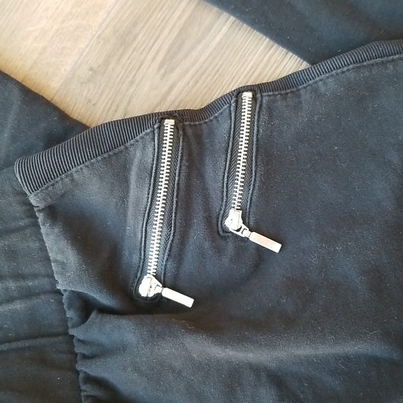 Forever 21 zipper detail leggings size M - Picture 2 of 7